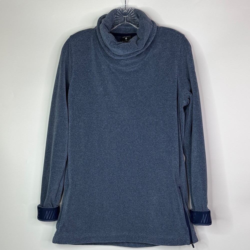 Nike Dry Fit Fleece Turtleneck Therma Pullover Sweatshirt Size Medium